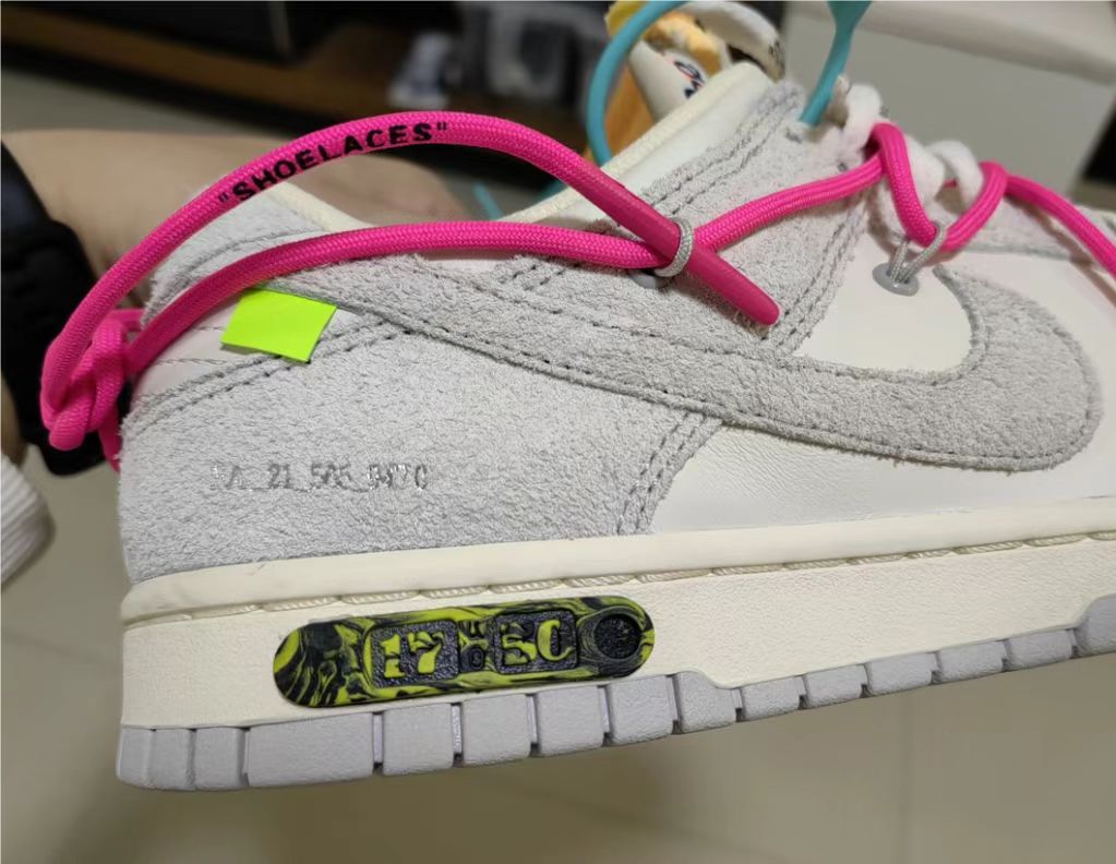 GB OFF WHITE x Nike Dunk SB Low The 50 NO.17 review 1