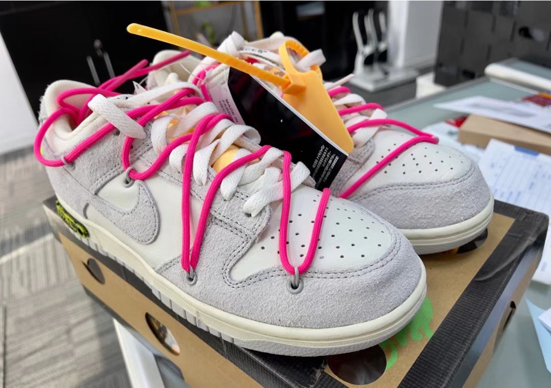 GB OFF WHITE x Nike Dunk SB Low The 50 NO.17 review 0