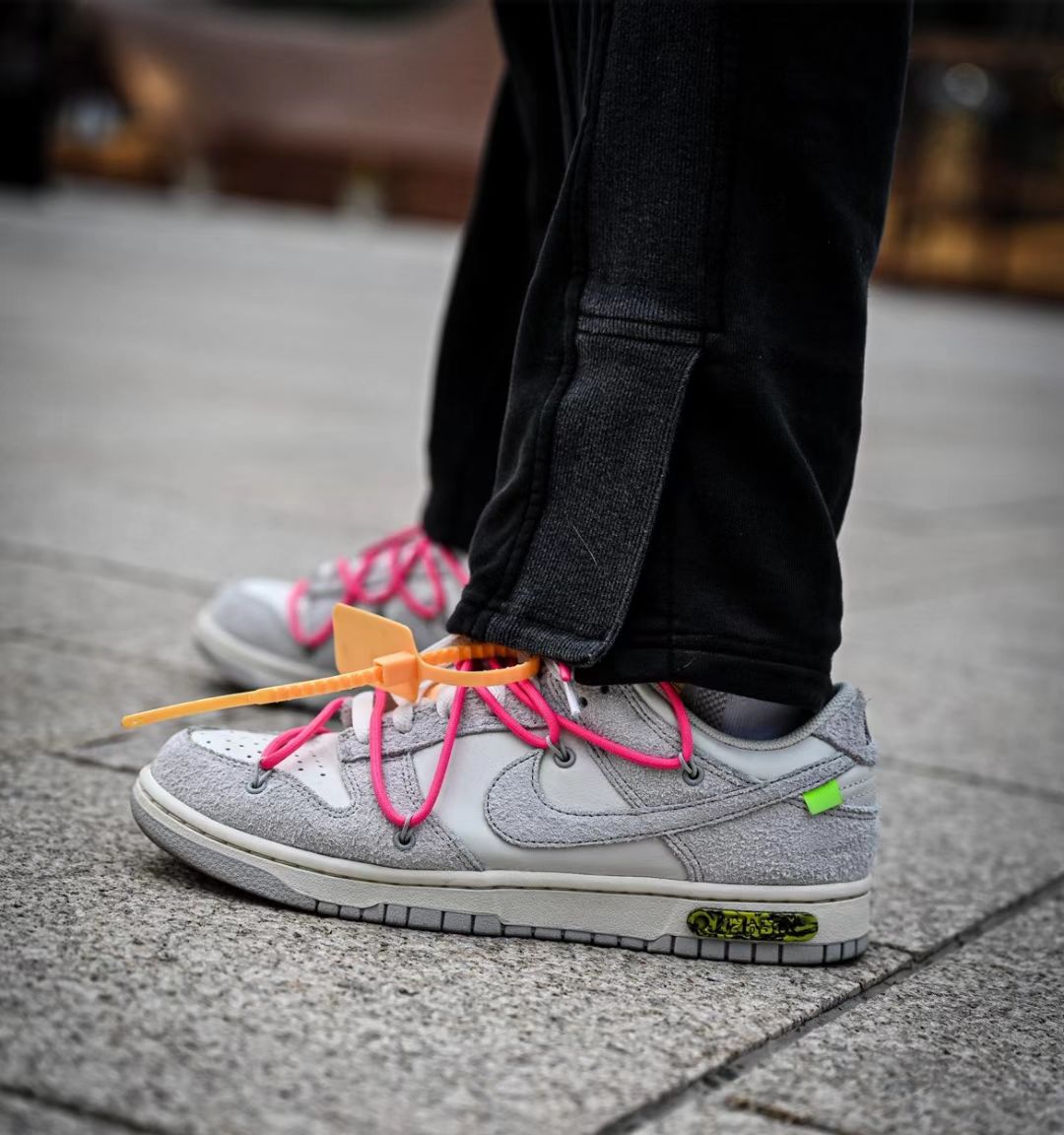 GB OFF WHITE x Nike Dunk SB Low The 50 NO.17 review 0