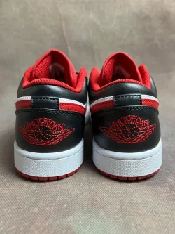 XH Air Jordan 1 Low Red, white And Black review Leo 01