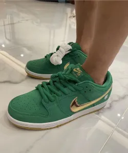GB Nike SB Dunk Low “St. Patrick’s Day” review Bere