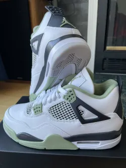 A1  Batch  Air Jordan 4 WMNS “Oil Green”Seafoam (W) review Gregorio Hanley 02