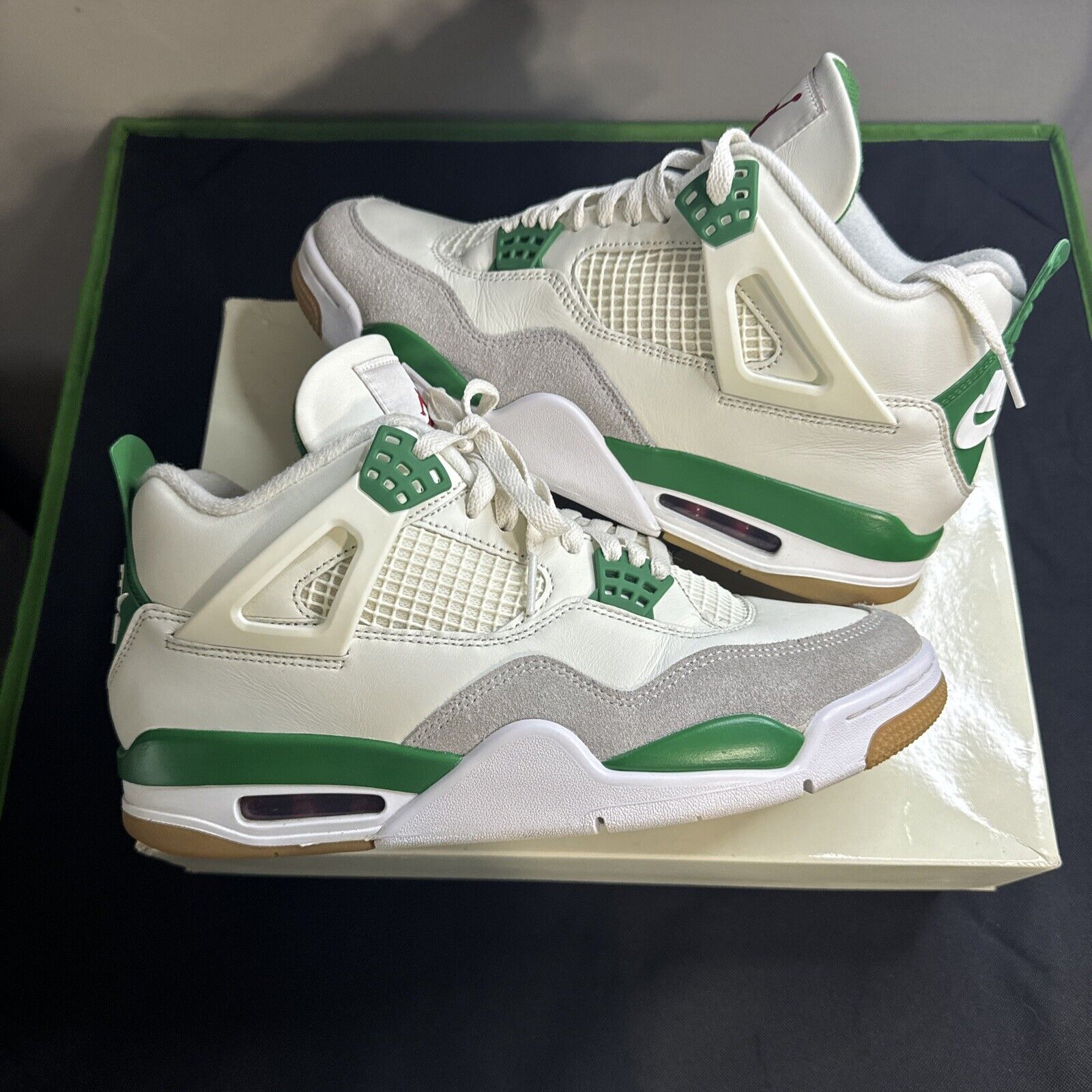 A1  Batch  Nike SB x Air Jordan 4 “Pine Green”Calaite review Odelmis