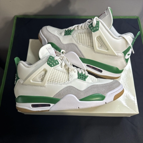 A1  Batch  Nike SB x Air Jordan 4 “Pine Green”Calaite review 