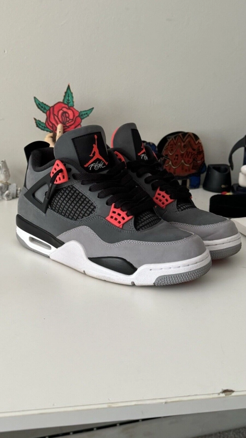 A1  Batch  Air Jordan 4 Retro Infrared review 