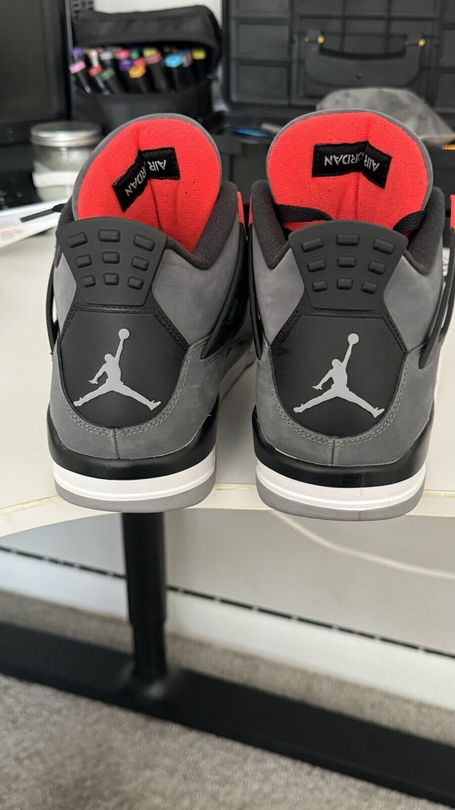 A1  Batch  Air Jordan 4 Retro Infrared review Anthony 02