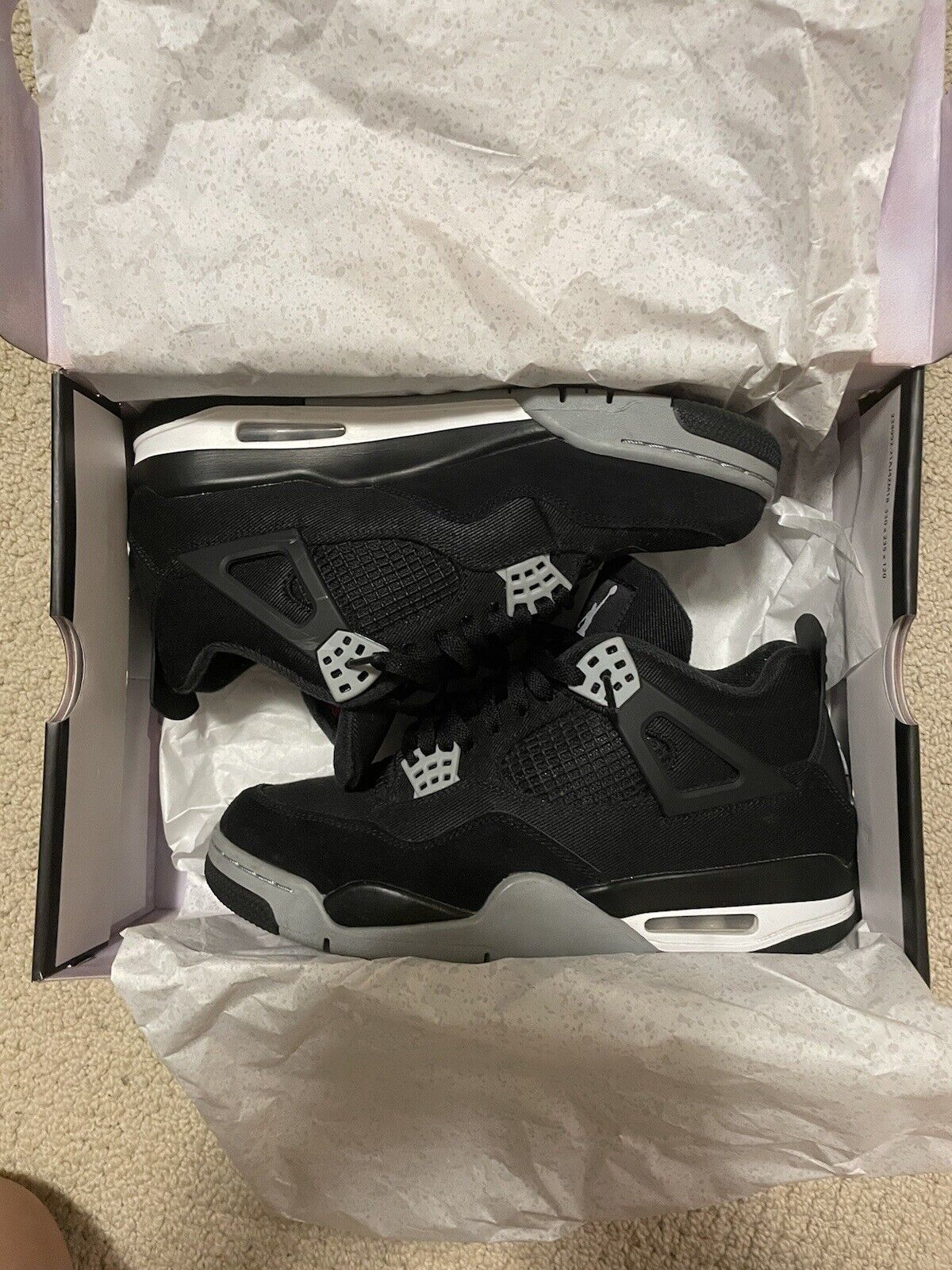 A1  Batch  Air Jordan 4 Retro Black Canvas review Chris_dropin_Hertz