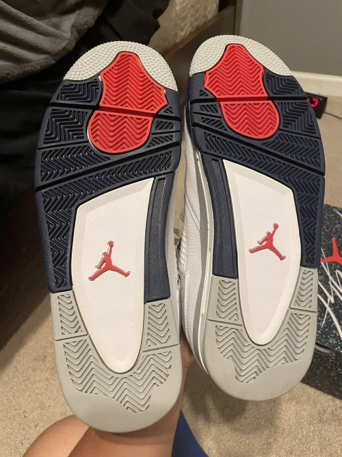 PB Batch  Air Jordan 4 Retro Midnight Navy review 