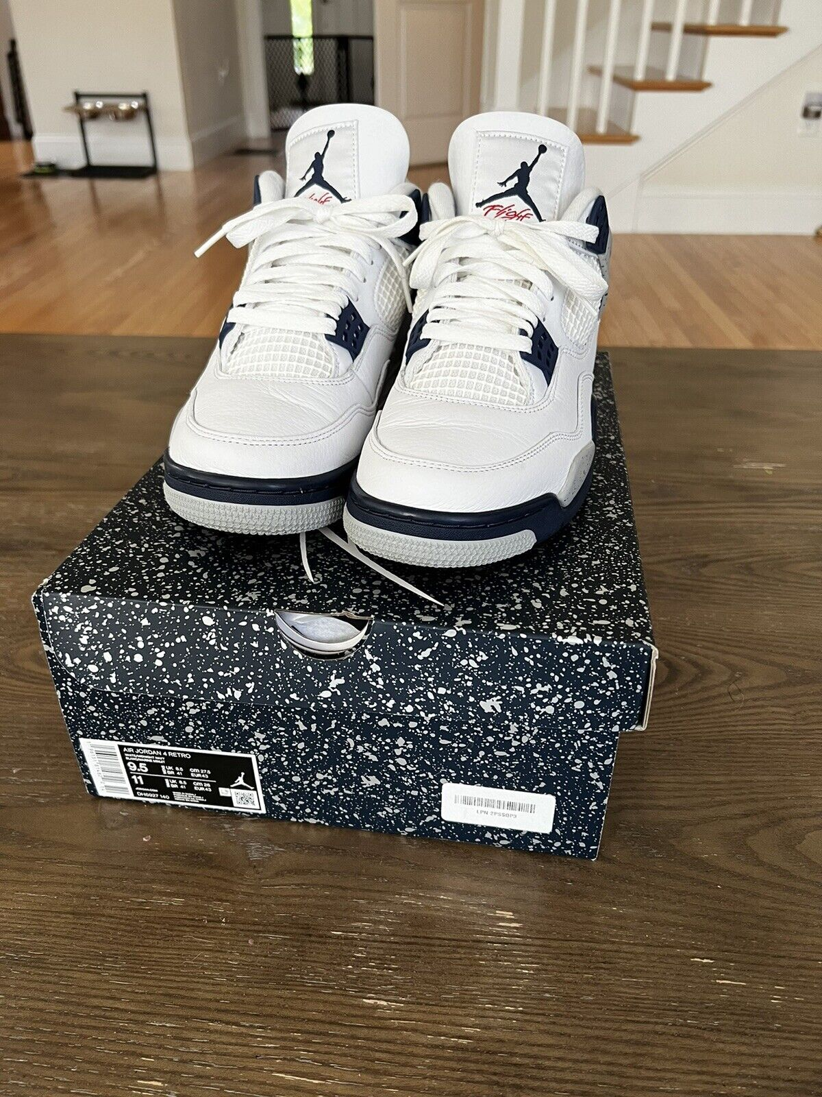 PB Batch  Air Jordan 4 Retro Midnight Navy review Michelle cote