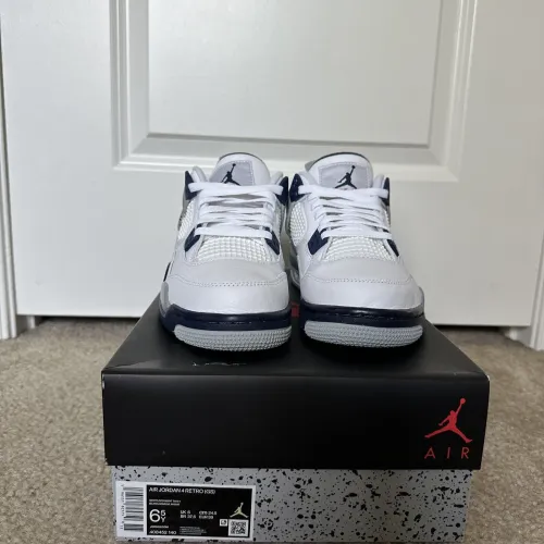 PB Batch  Air Jordan 4 Retro Midnight Navy review 