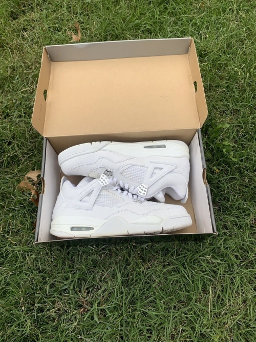A1  Batch  Air Jordan 4 Retro Pure Money review 