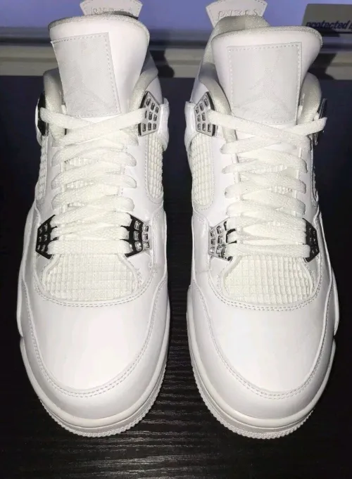 A1  Batch  Air Jordan 4 Retro Pure Money review 