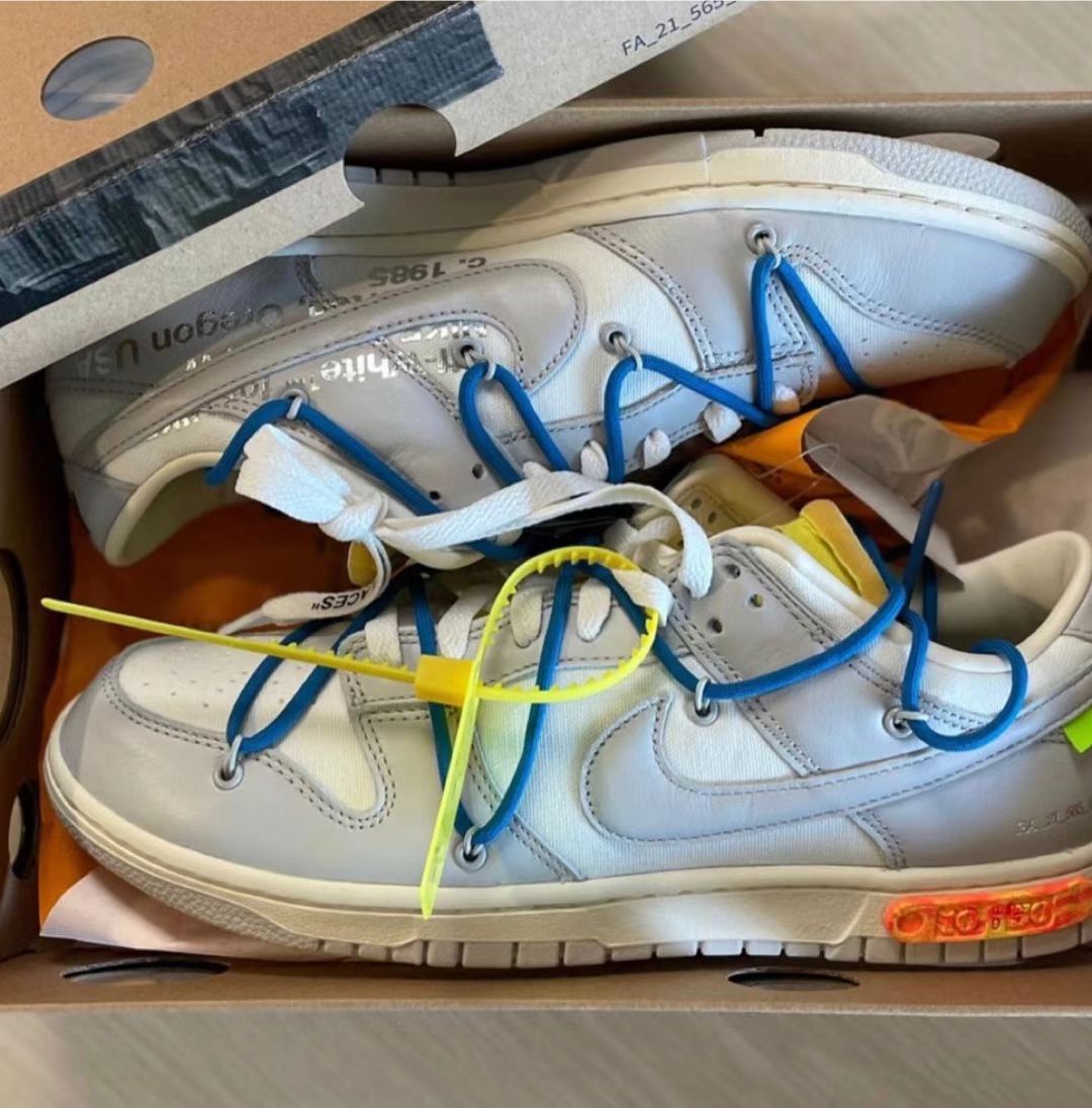 GB OFF WHITE x Nike Dunk SB Low The 50 NO.10 review 0