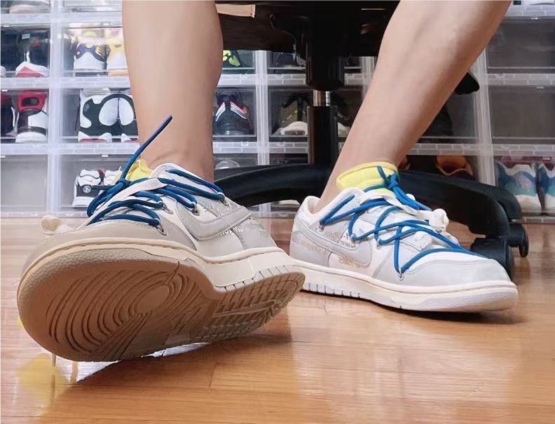 GB OFF WHITE x Nike Dunk SB Low The 50 NO.10 review 0