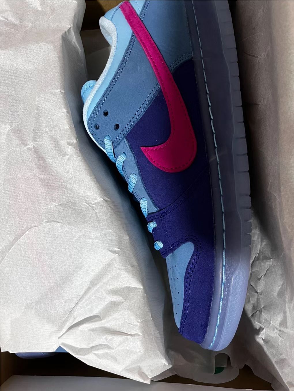 SX Run The Jewels × Nike Dunk SB Low Blue Haired Monster review pete