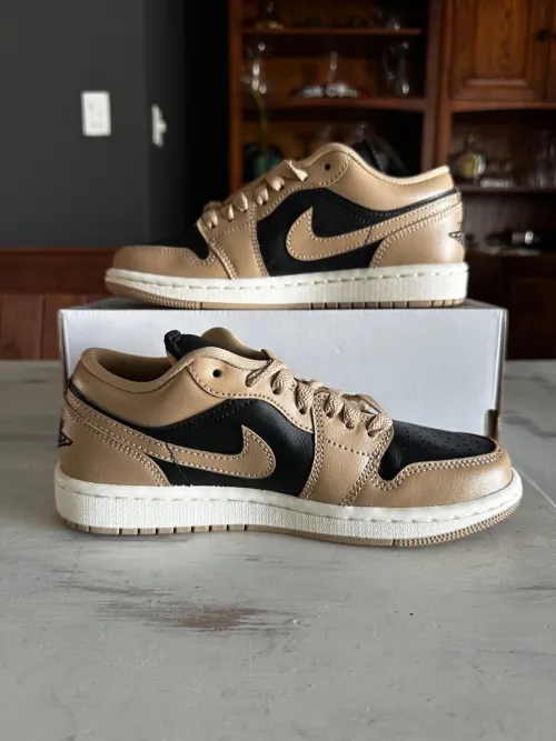 XH Air Jordan 1 Low Brown review 