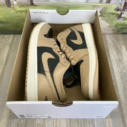 XH Air Jordan 1 Low Brown review Mia 03