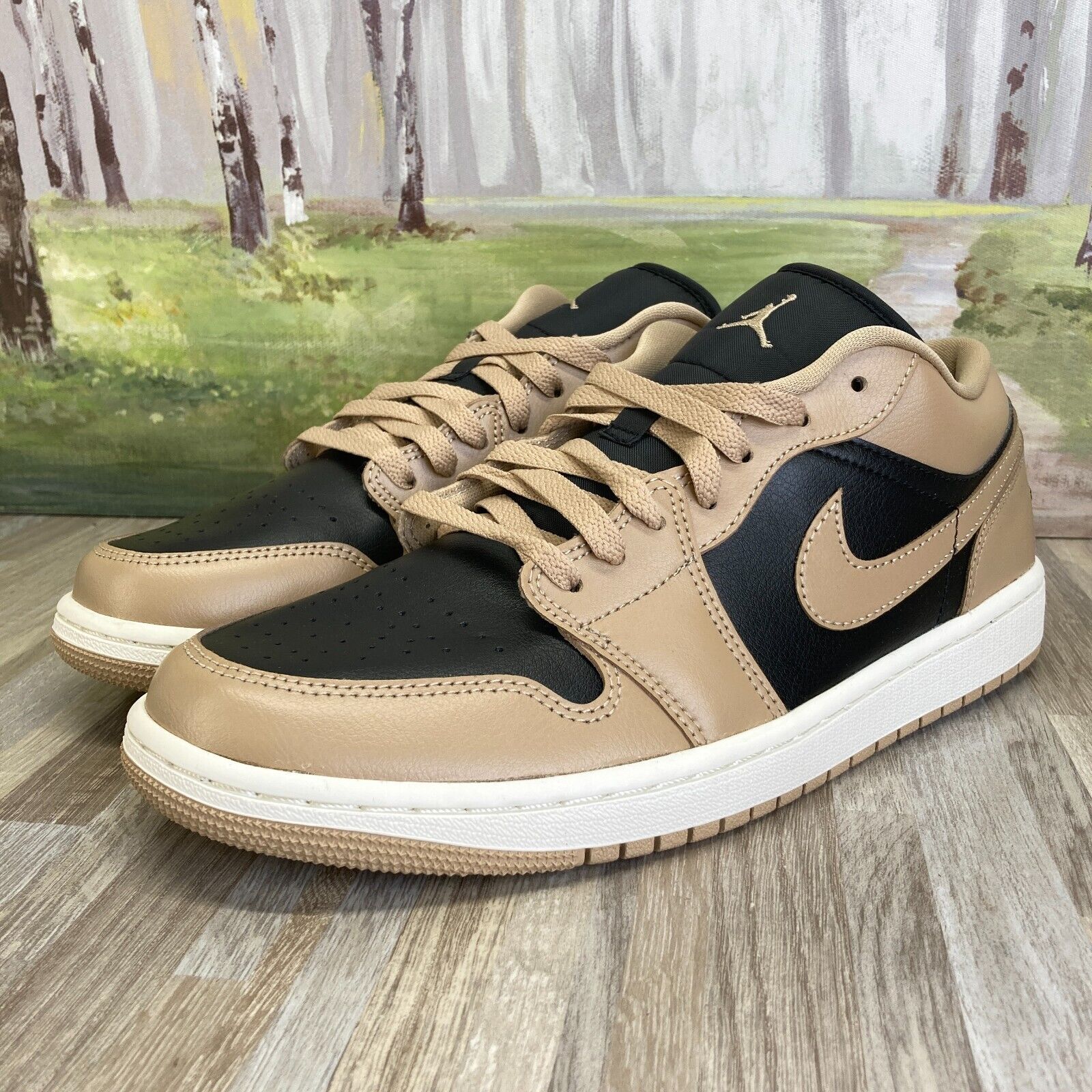 XH Air Jordan 1 Low Brown review Mia 05