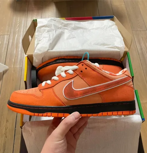SX Concepts x Nike SB Dunk Low “Orange Lobster” review 