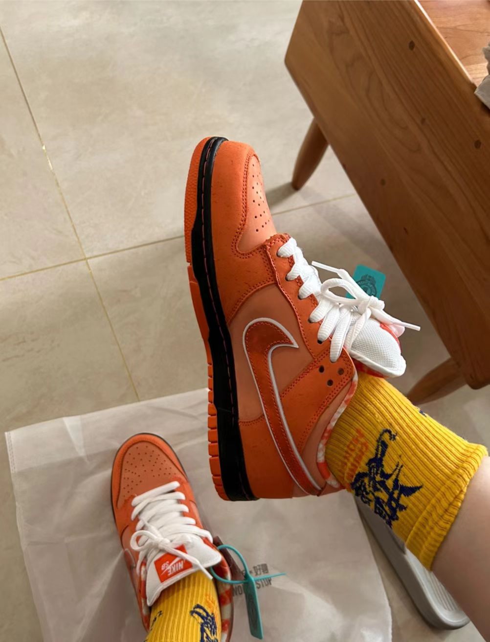 SX Concepts x Nike SB Dunk Low “Orange Lobster” review Joyner