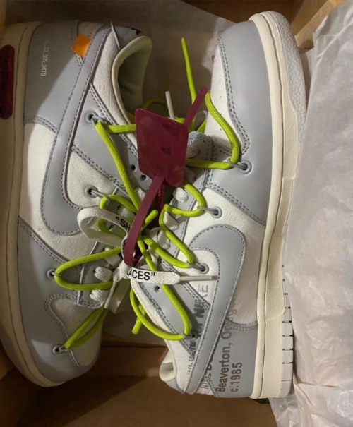 GB OFF WHITE x Nike Dunk SB Low The 50 NO.8 review 