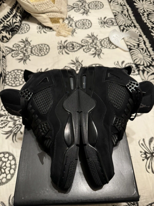 A1  Batch  Air Jordan 4 Retro Black Cat review 