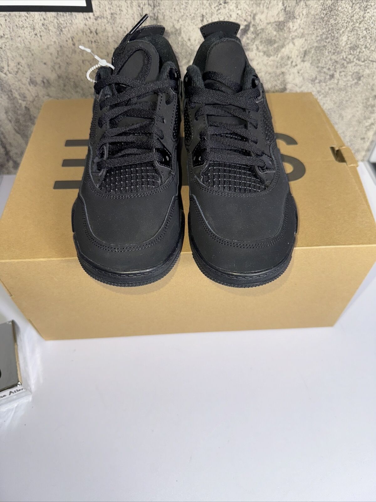 A1  Batch  Air Jordan 4 Retro Black Cat review 1