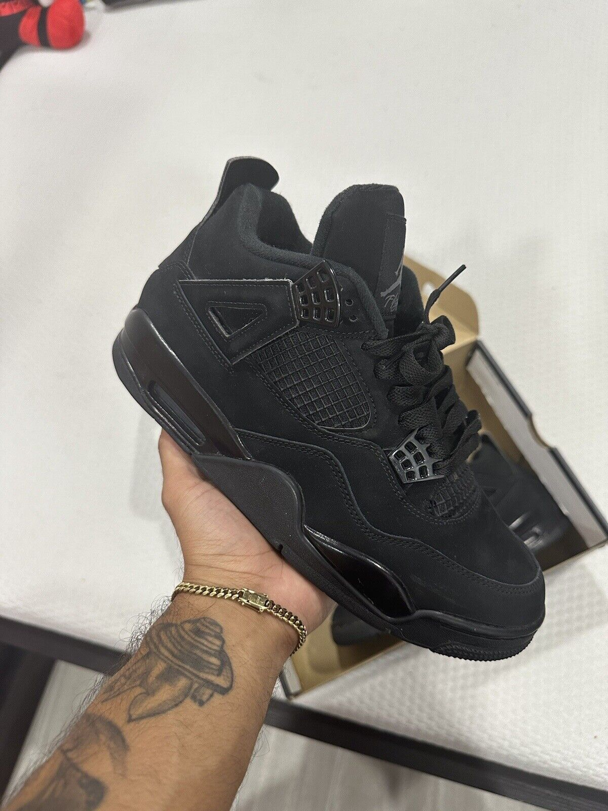 A1  Batch  Air Jordan 4 Retro Black Cat review 1