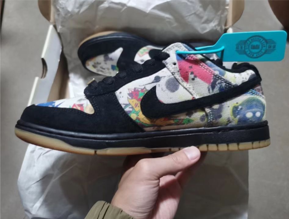 SX Supreme × Nike Dunk Low “Rammellzee” review Quinn23 01