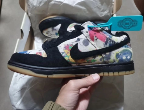 SX Supreme × Nike Dunk Low “Rammellzee” review 