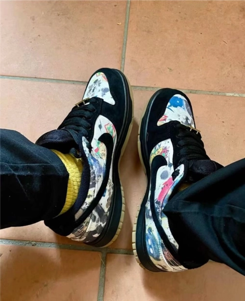 SX Supreme × Nike Dunk Low “Rammellzee” review 