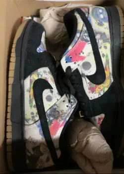 SX Supreme × Nike Dunk Low “Rammellzee” review albert