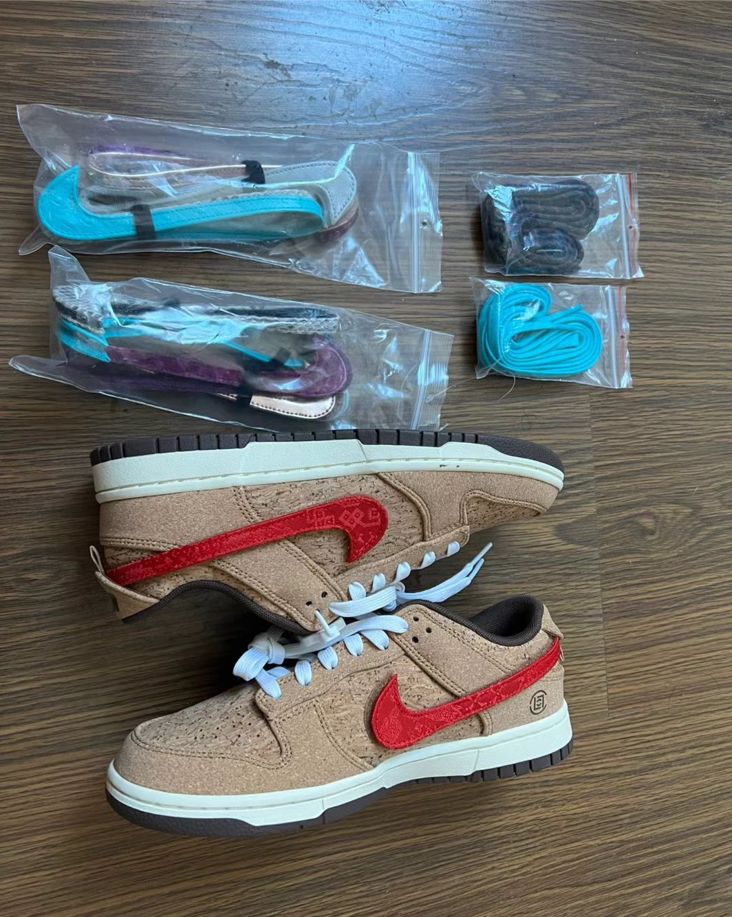 GB CLOT x Nike Dunk “Cork” review Sundeen