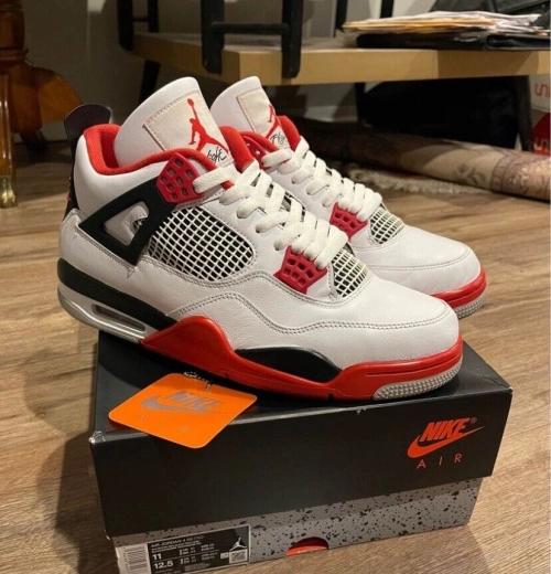 PB  Batch  Air Jordan 4 Fire Red review 