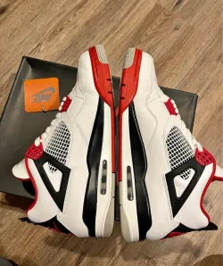 A1  Batch  Air Jordan 4 Fire Red review Bkas 02