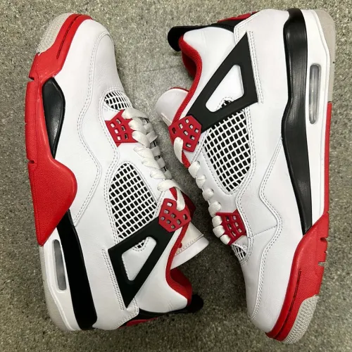 PB  Batch  Air Jordan 4 Fire Red review 