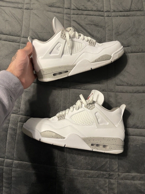 PB  Batch  Air Jordan 4 Retro Tech White review 