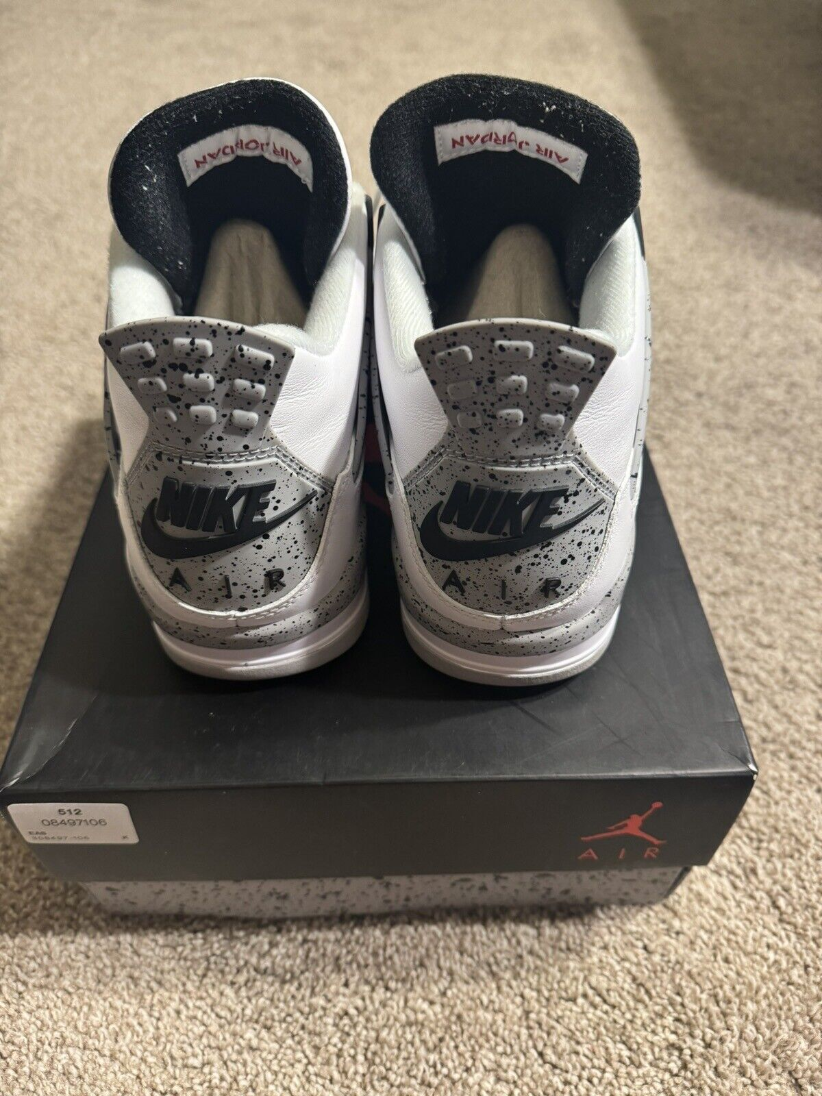 A1  Batch  Air Jordan 4 Retro White Cement review Marco 02