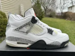 A1  Batch  Air Jordan 4 Retro White Cement review Cassie 01