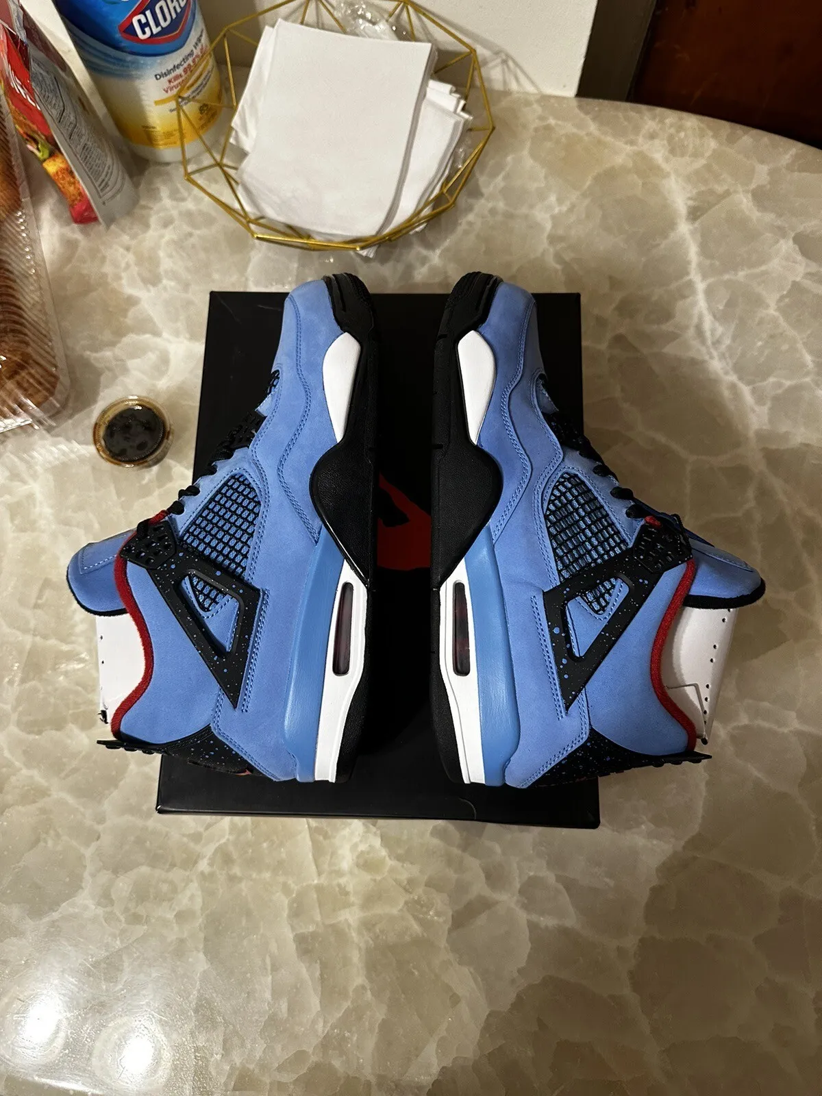 A1  Batch Air Jordan 4 Retro Houston Oilers review Harold Beach