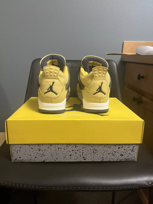 A1  Batch Air Jordan 4 Retro LS Lightni review 