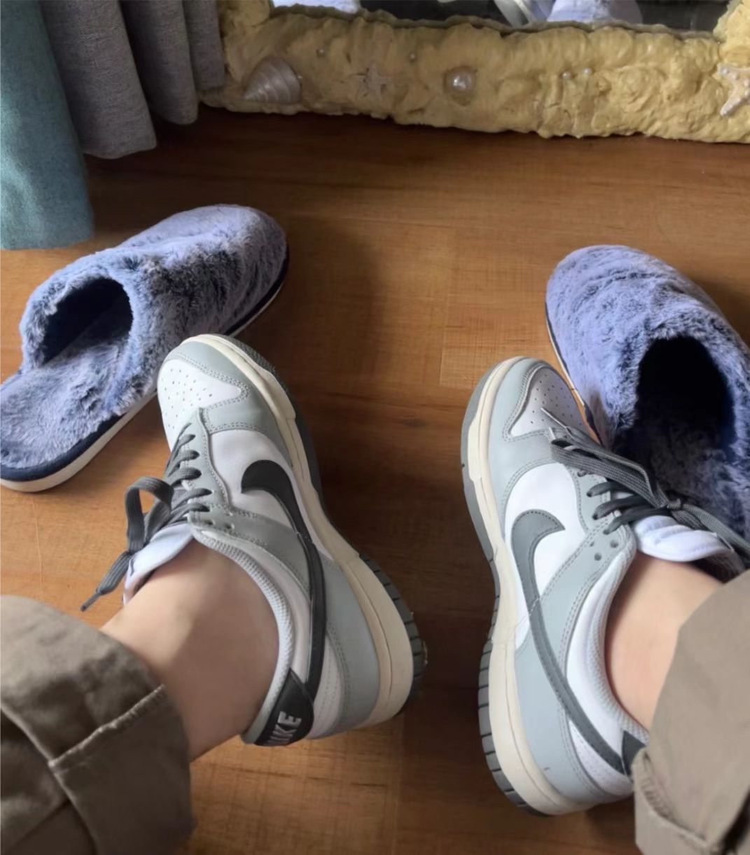 GB Nike Dunk Low Light Smoke Grey review baapti