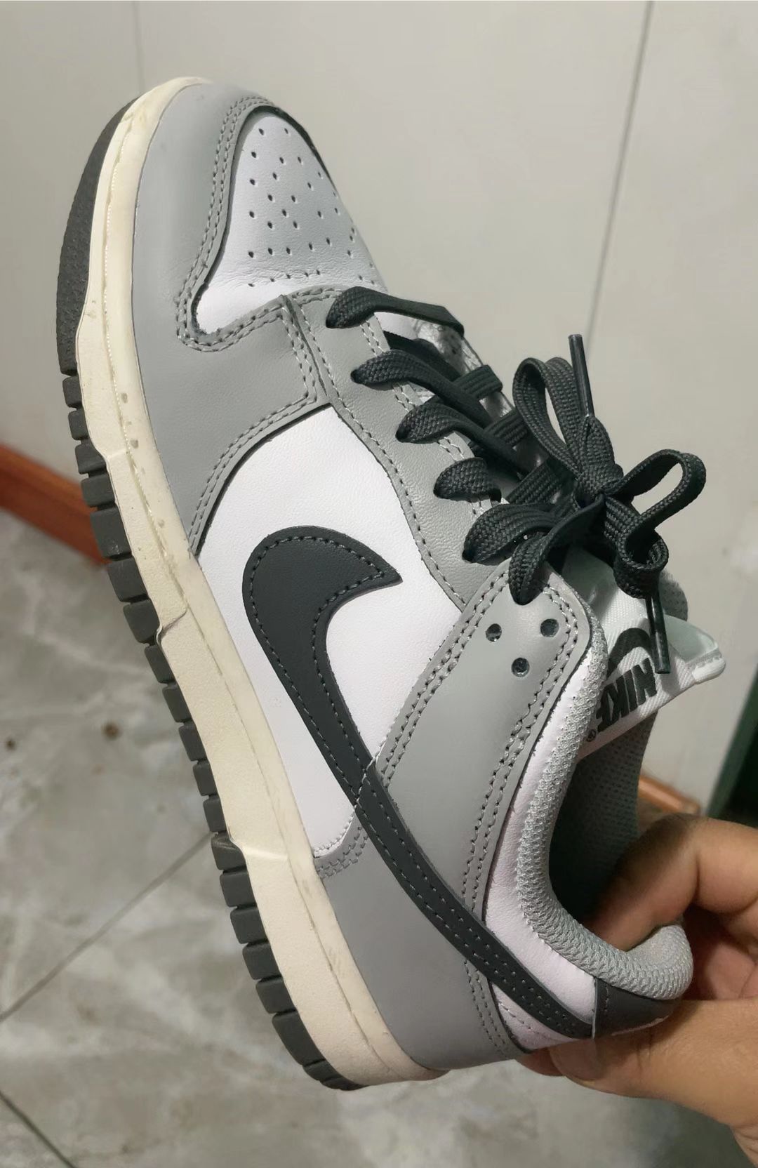 GB Nike Dunk Low Light Smoke Grey review 😍😍