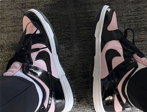 GB Nike Dunk Low Black Patent Leather review 