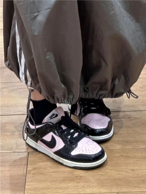 GB Nike Dunk Low Black Patent Leather review 