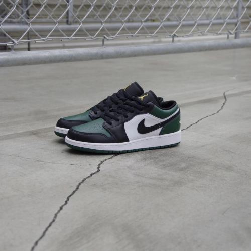 XH Air Jordan 1 Low Green Toe review 