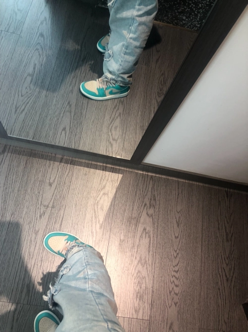 XH Air Jordan 1 Low Tropical Teal review 
