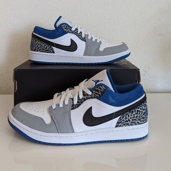 XH Air Jordan 1 Low True Blue review Lucas