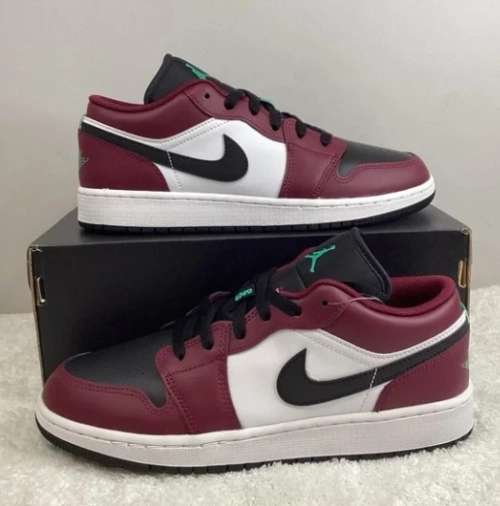 XH Air Jordan 1 Low Noble Red review 