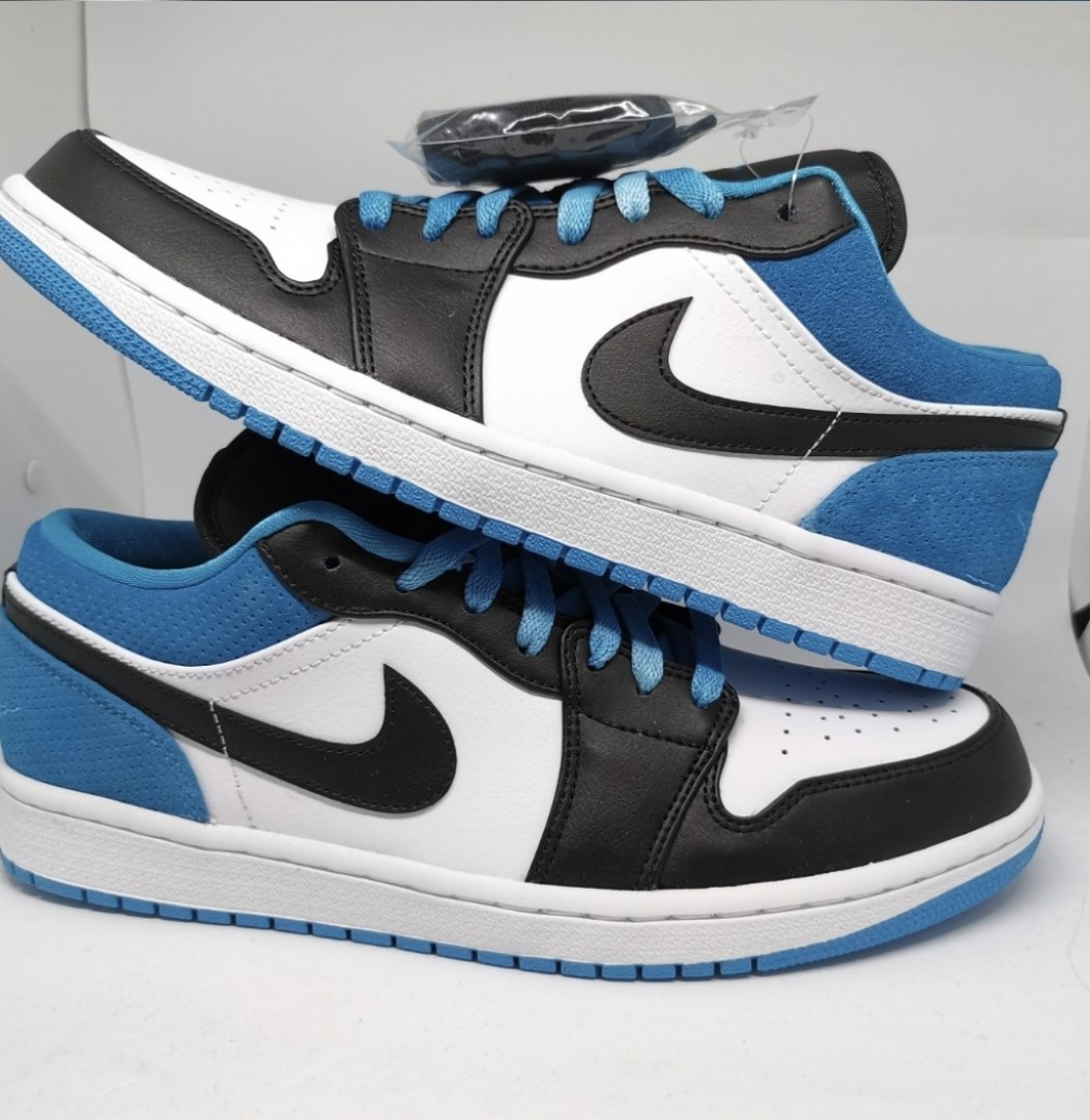 XH Air Jordan 1 Low SE Laser Blue review Christian 03